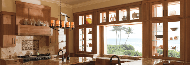 beautiful wood windows